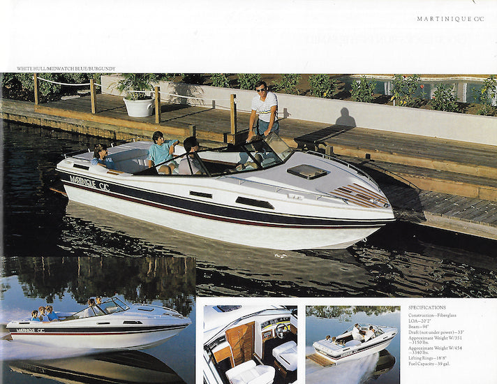 Correct Craft 1988 Nautiques Brochure