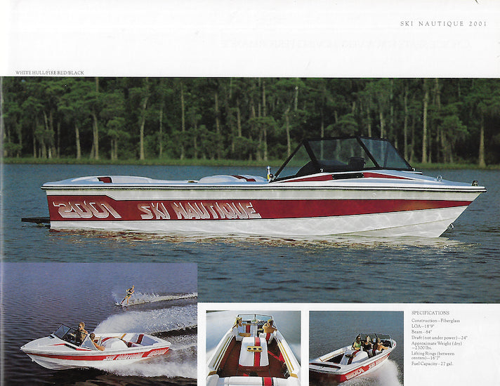 Correct Craft 1988 Nautiques Brochure