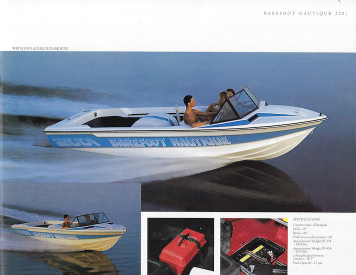 Correct Craft 1988 Nautiques Brochure