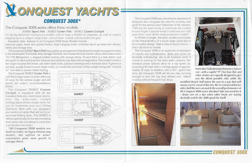 Conquest 300X Brochure