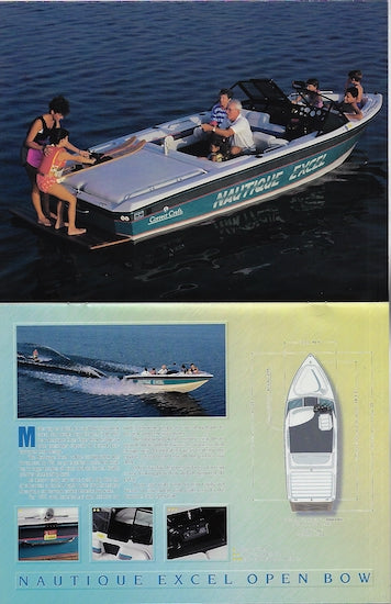 Correct Craft 1992 Nautiques Brochure