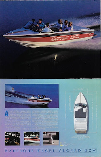 Correct Craft 1992 Nautiques Brochure