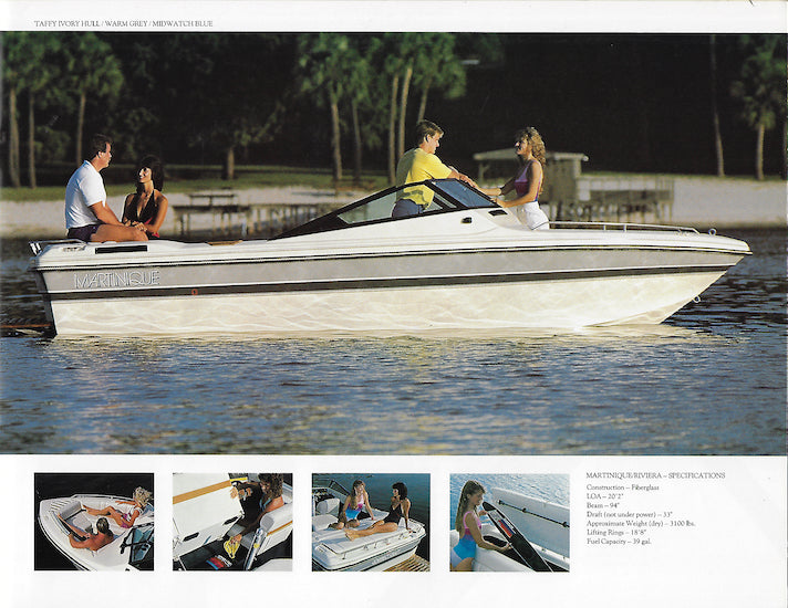 Correct Craft 1987 Nautiques Brochure