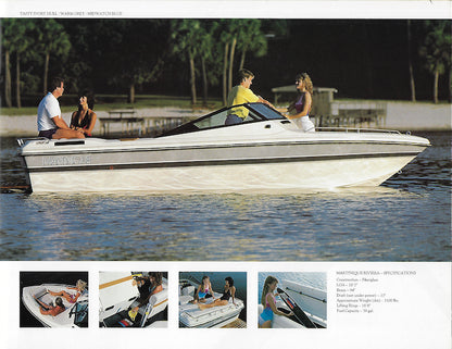 Correct Craft 1987 Nautiques Brochure