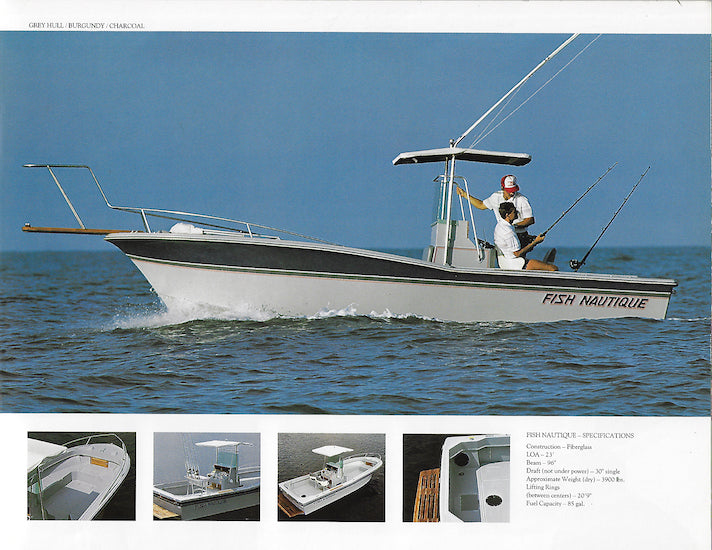 Correct Craft 1987 Nautiques Brochure