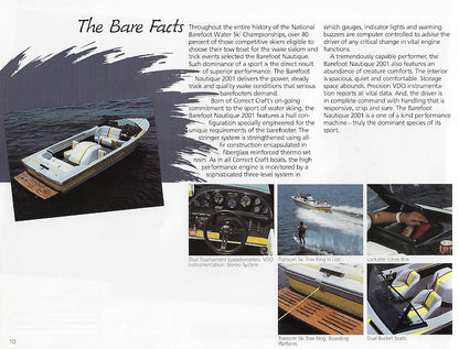 Correct Craft 1989 Nautiques Brochure