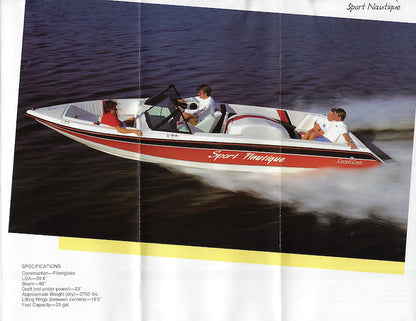 Correct Craft Sport Nautique Brochure