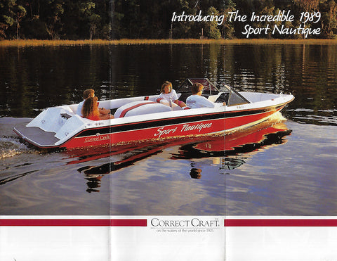 Correct Craft Sport Nautique Brochure