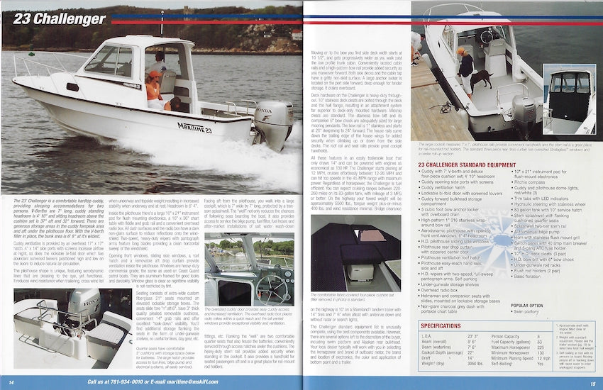 Maritime Skiff 2007 Brochure