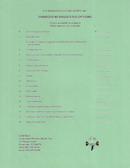 Charger 40 Brochure Package