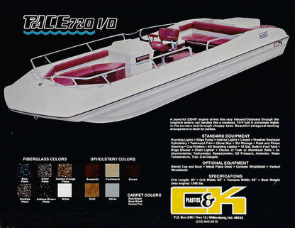 C&K Pace 720 Brochure