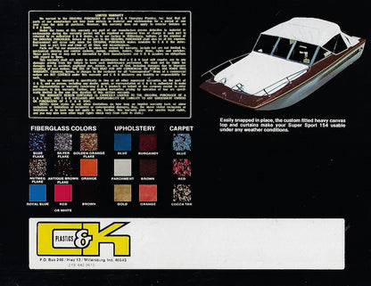 C&K Super Sport 154 Brochure
