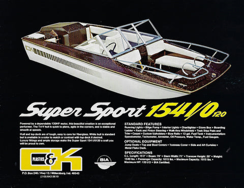 C&K Super Sport 154 Brochure