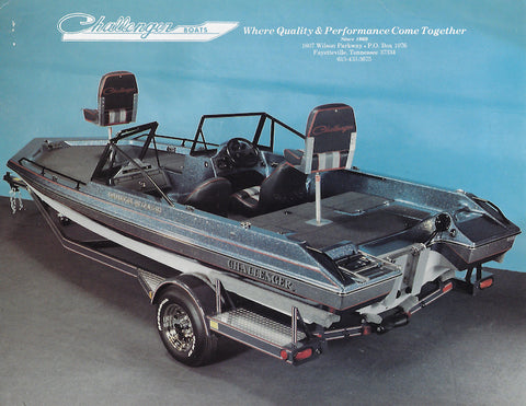 Challenger 197 Pro V Fish  & Ski Brochure