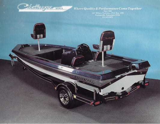 Challenger 182 Bass Brochure