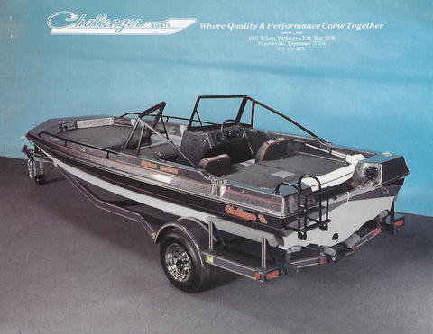 Challenger 172 Fish & Ski Bass Brochure