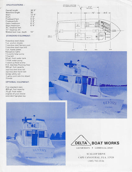 Delta Offshore 34 Brochure
