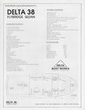 Delta 38 Flybridge Sedan Brochure