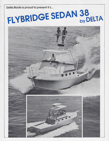 Delta 38 Flybridge Sedan Brochure