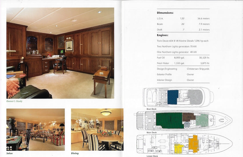 Christensen Cacique Superyacht Brochure