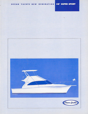 Ocean 38 Super Sport Brochure