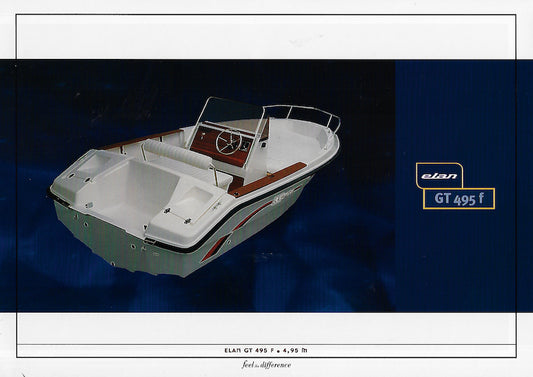 Elan GT 495 F Brochure