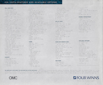 Four Winns Vista 328 Brochure