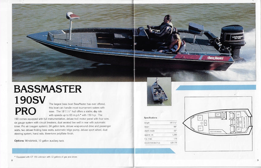 BassMaster 1989 Brochure
