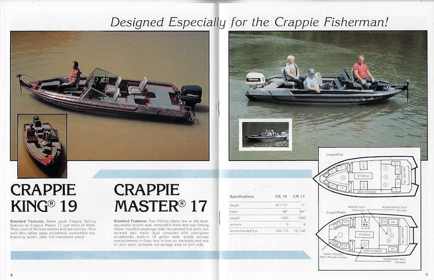 BassMaster 1980s Brochure