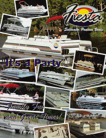 Fiesta Saltwater Pontoon Boat Brochure