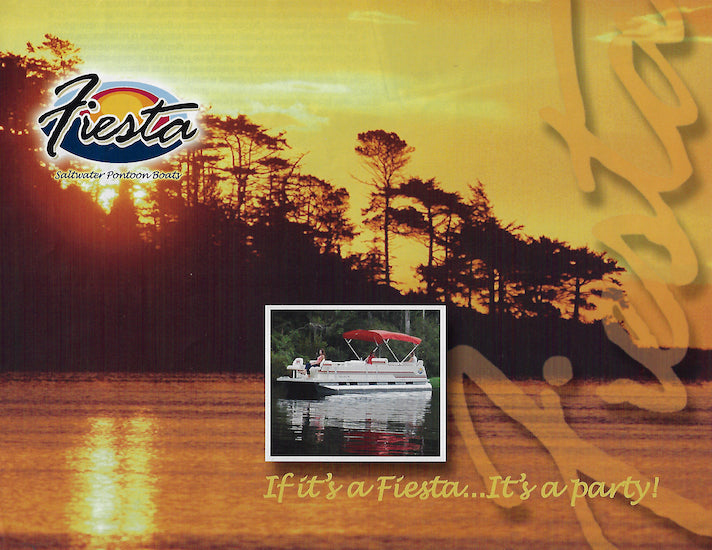 Fiesta Pontoon Boat Brochure
