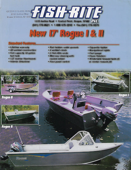 Fish Rite Rogue I & II Brochure