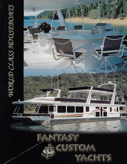 Fantasy Custom Yachts Houseboat Brochure Package