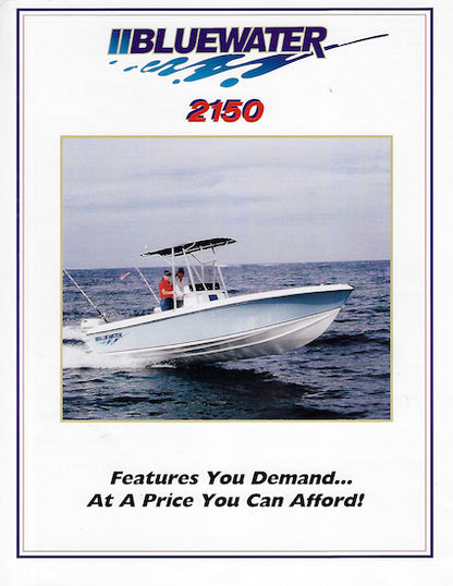 Bluewater 2150 Brochure
