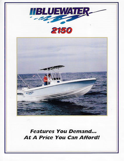 Bluewater 2150 Brochure