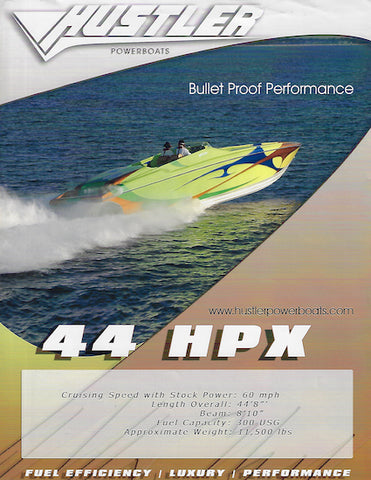 Hustler 44 HPX Brochure