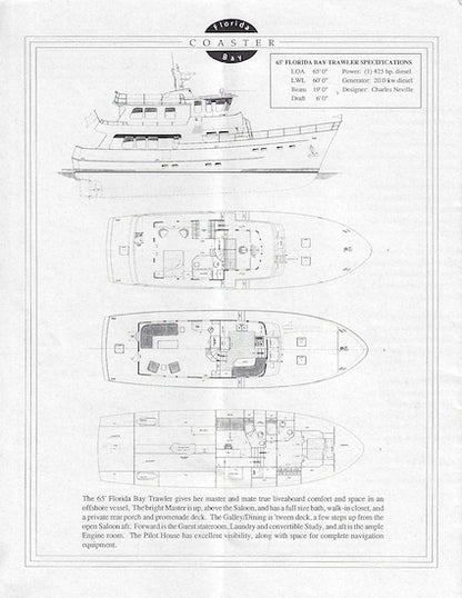 Florida Bay Coaster Specification Brochure