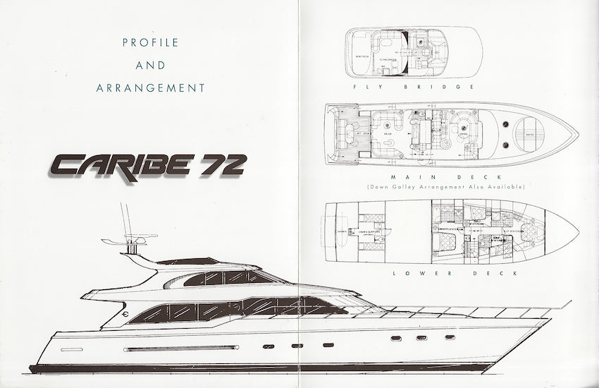 Heisley Caribe 72 Specification Brochure