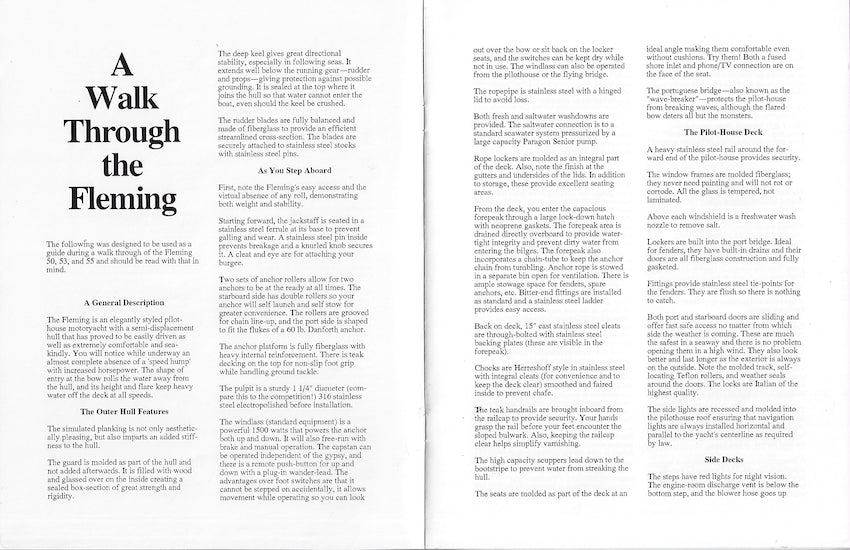 Fleming Facts Brochure