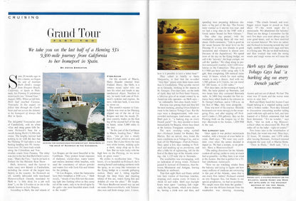 Fleming 53 Power & Motoryacht Magazine Reprint Brochure