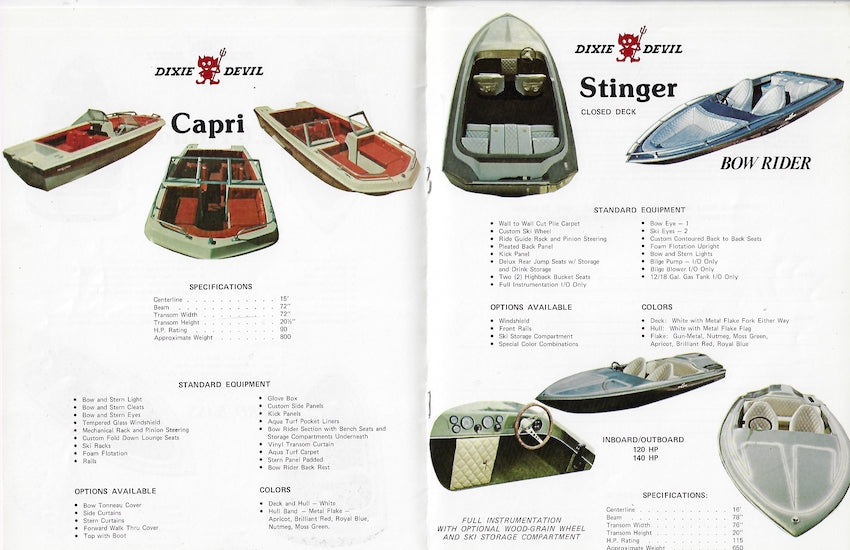 Dixie Devil Brochure