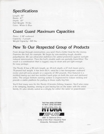 Hydra Nordic 8 Brochure