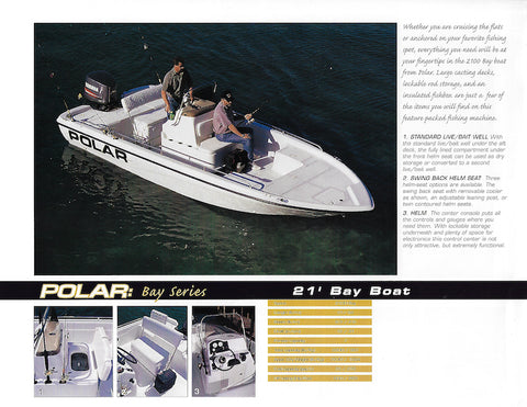 Polar Bay Boat 19 & 21 Brochure