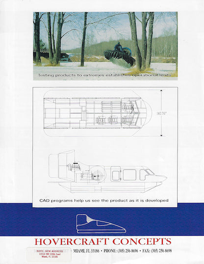 Hovercraft Concepts Brochure