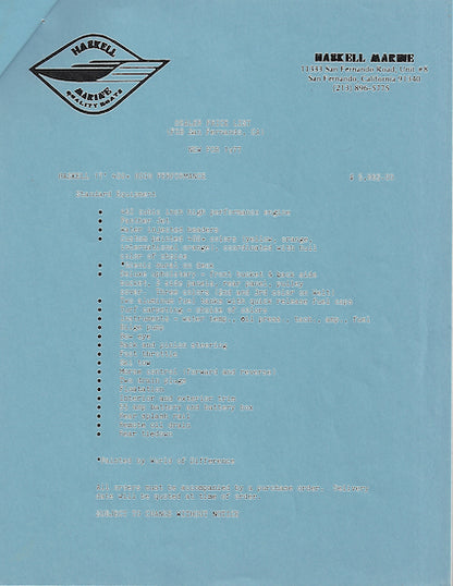 Haskell Price Lists