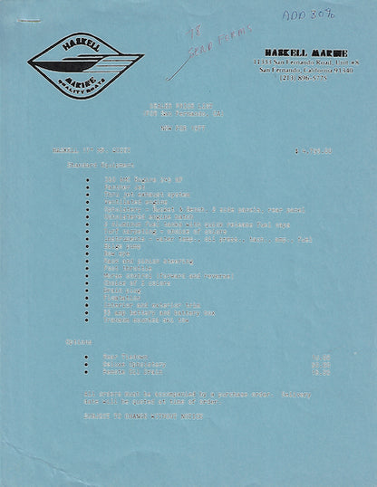Haskell Price Lists
