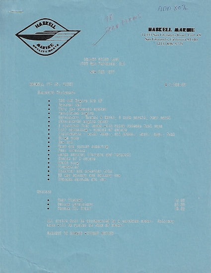 Haskell Price Lists
