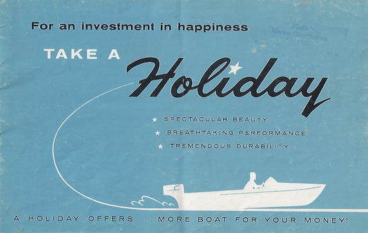 Holiday Plastics 1950s Brochure