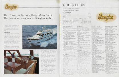 Cheoy Lee 66 Long Range Motoryacht Brochure