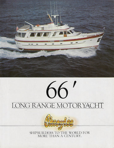 Cheoy Lee 66 Long Range Motoryacht Brochure